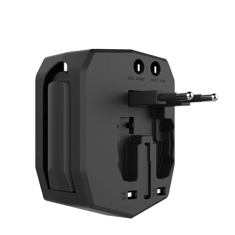 
Universal Travel Adapter Charger with USB Ports,Multi Plug Charger Adapter 