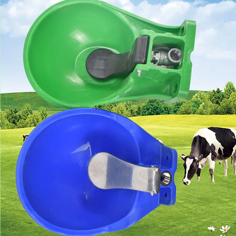 low price Animal farm plastic automatic cow drinking bowl for cow house drinker