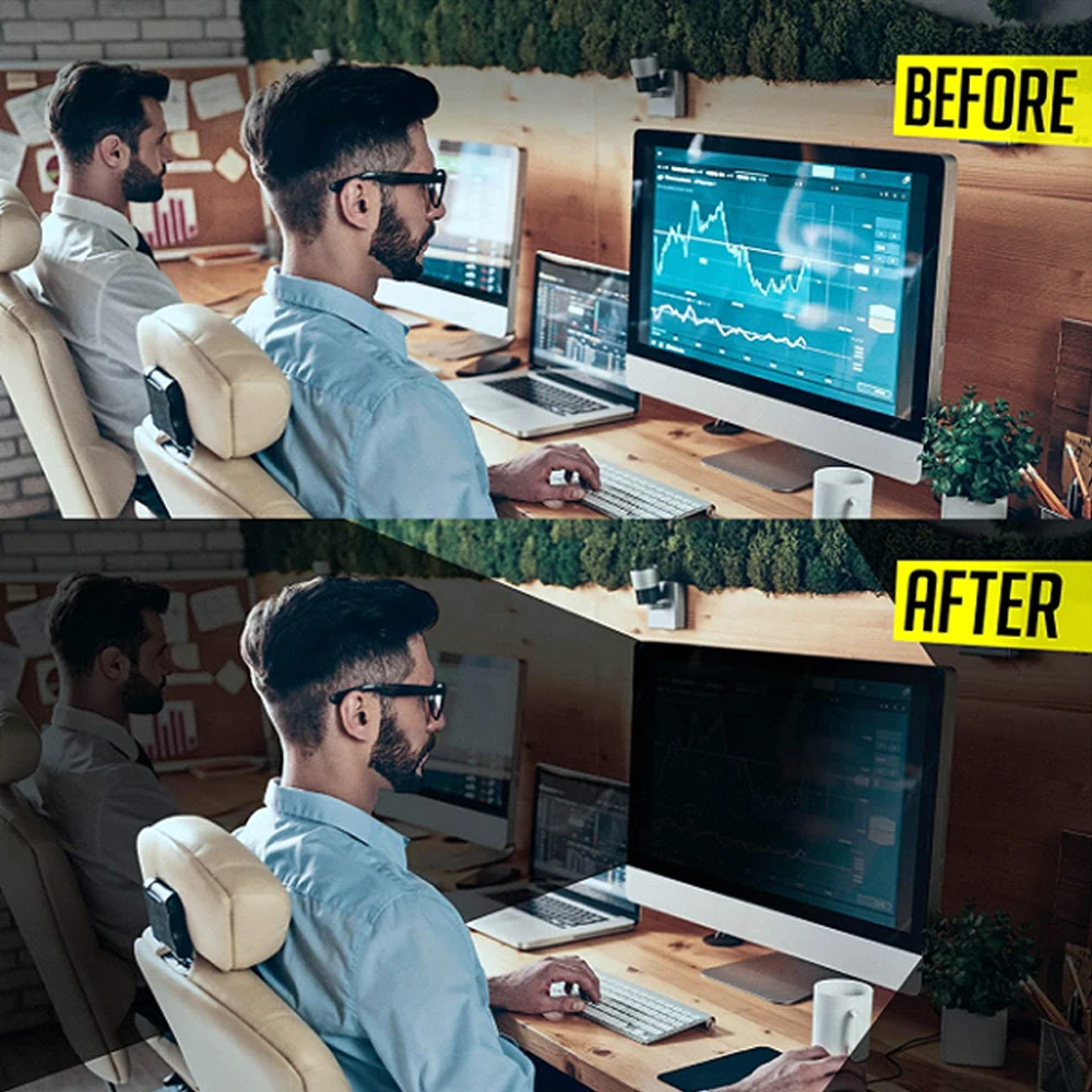 LFD759 New filme Privacy Filter Removable Anti-glare Anti-spy Screen Protector Film for Monitor 24 Inch 16:9 screen protector