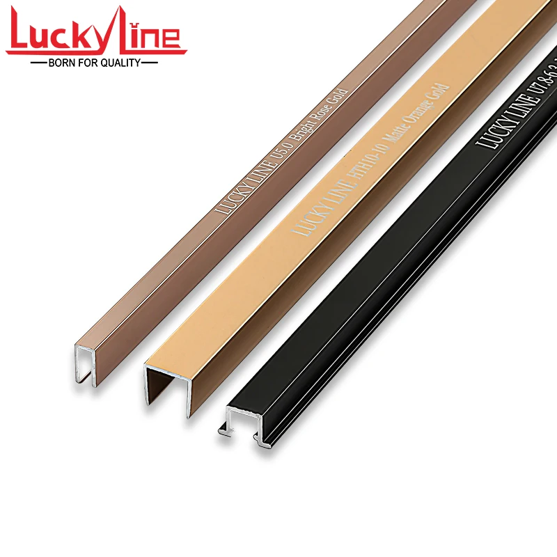 LUCKYLINE OEM и ODM Заводские защитные углы, алюминиевые наружные углы