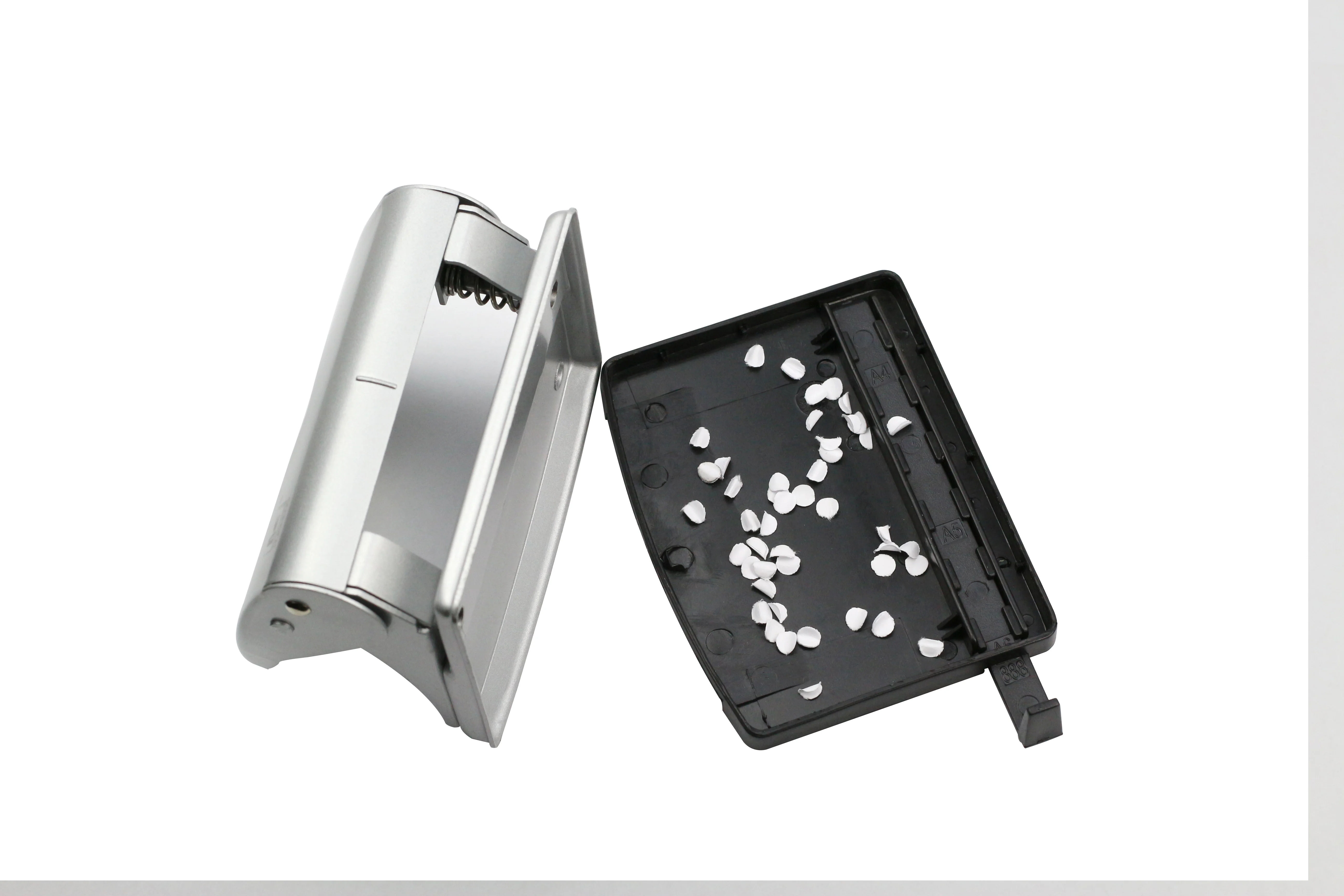 Hot Selling free sample Metal Hole Punch Two Holes Can Punch 20 Sheets Hole Punch