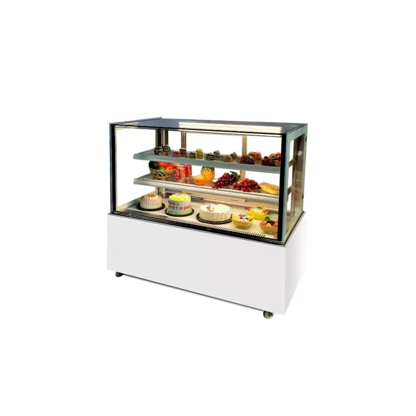 High Quality  Showcase Bakery Counter Cake Bread Display Cabinet Display Fridge Showcase for Dessert