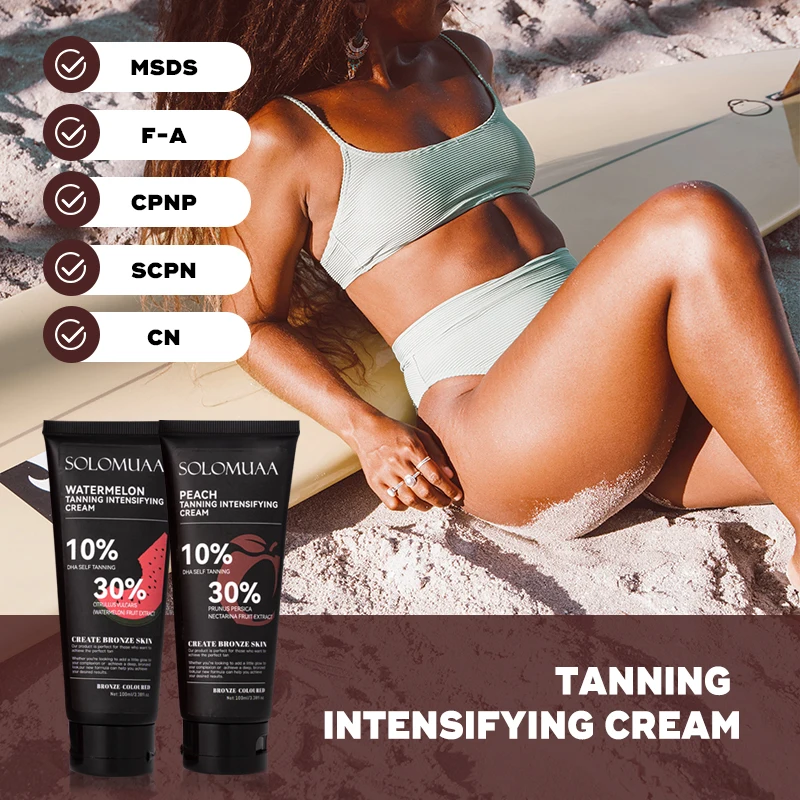 Body Tanning Cream Bronze Skin Tanning Lotion Effective Sun Aid Take In Sunlight Moisturizing Cream Body Care Products