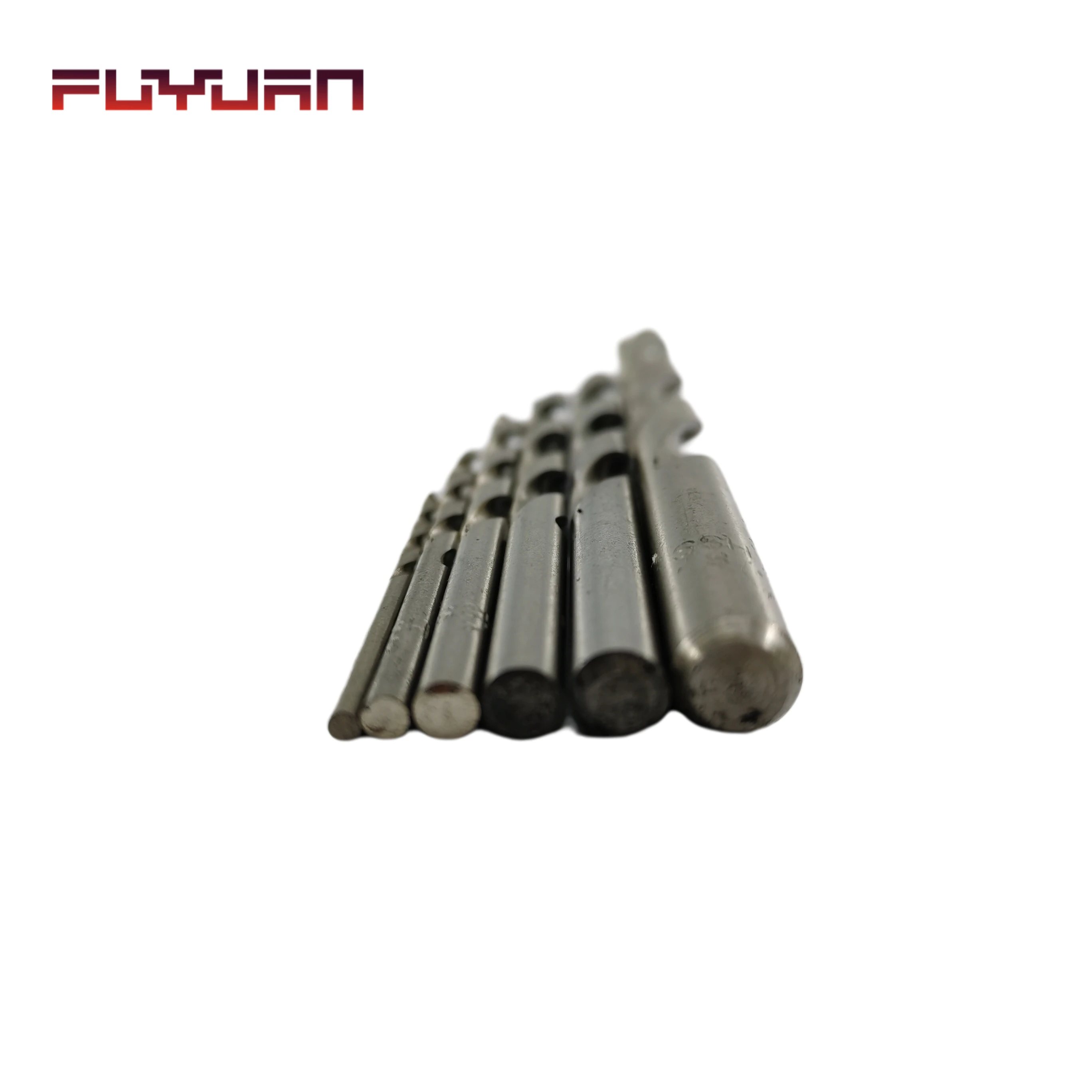 FLYJAN High Speed Steel 2-8mm Din338 HSS Twist Drill Bit for Stainless Steel and Hard Metal Steel Drilling