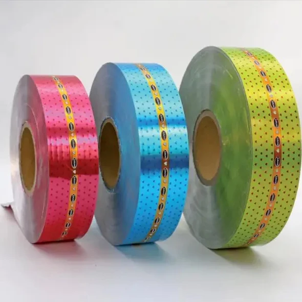 Backed Chocolate Wrapping Paper Food Sheet Soft Printed Chocolate Candy Wrapper Golden Foil Sheets with Paper Aluminum Foil