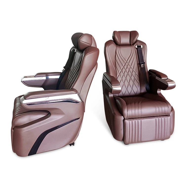 ST-AEF-QP Factory Directly Supply Interior Modified Electric Vip Luxury Car Seat for toyota Hiace Van Alphard