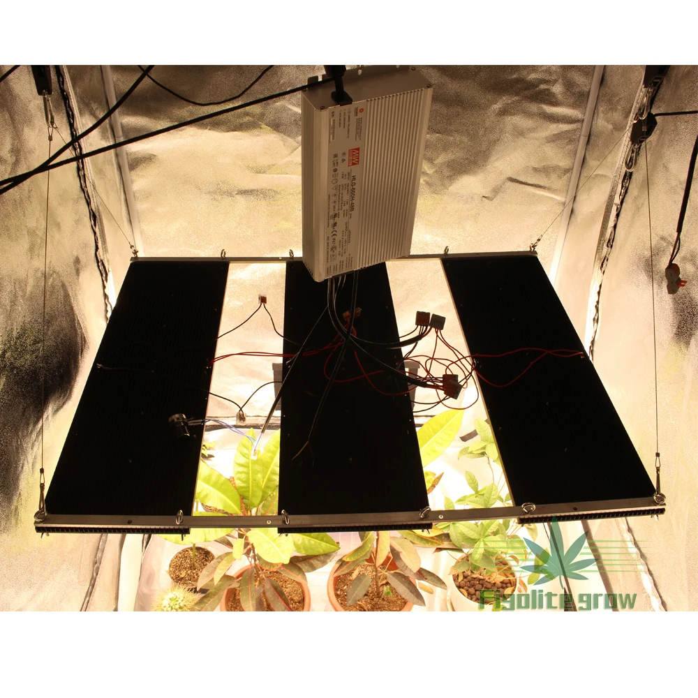 600W original LM301h mix 660nm UV IR full spectrum grow light with MEAN WELL driver