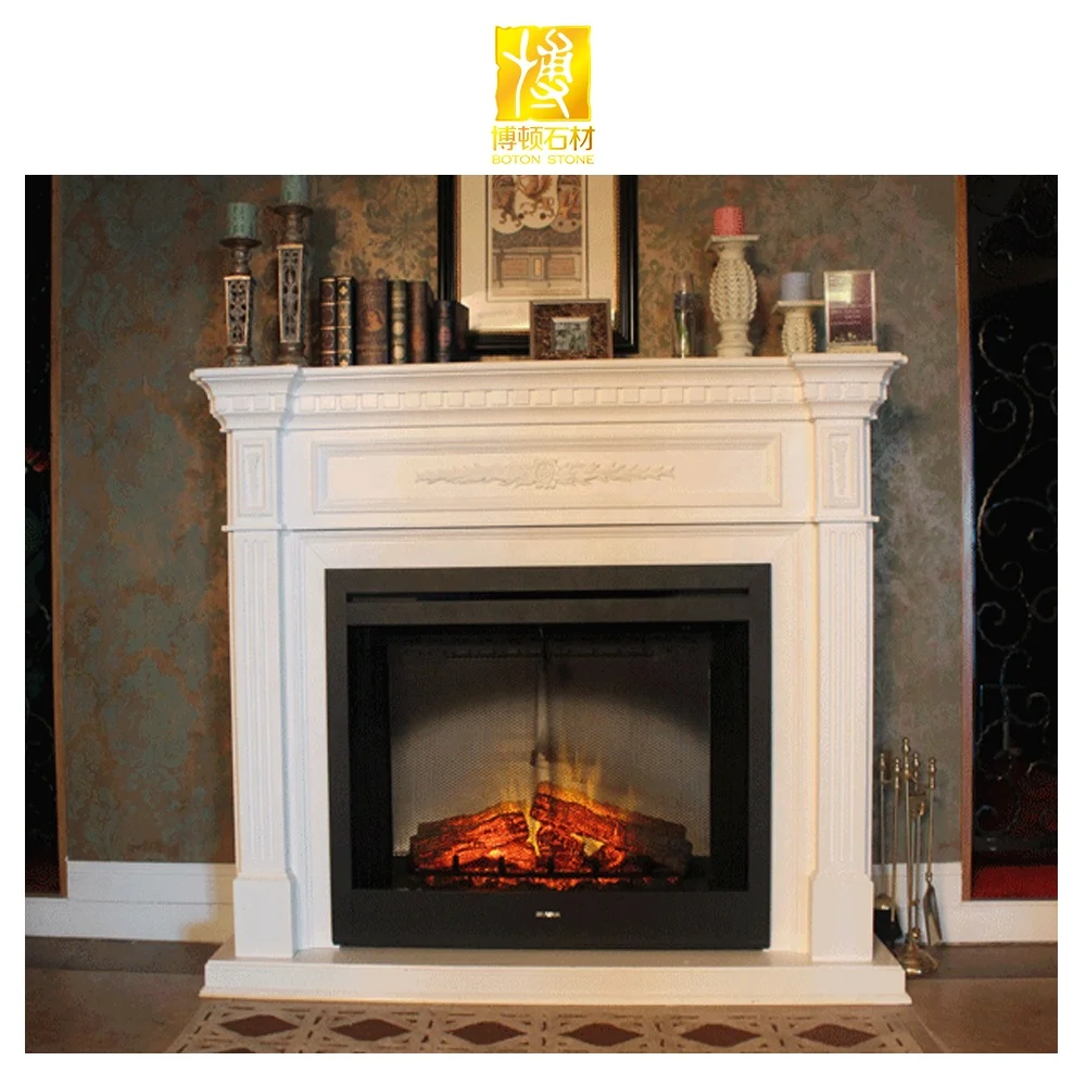 BOTON STONE Fireplaces Decorative Modern Decoration Stone Fireplace Outdoor Mantel Composite Stone