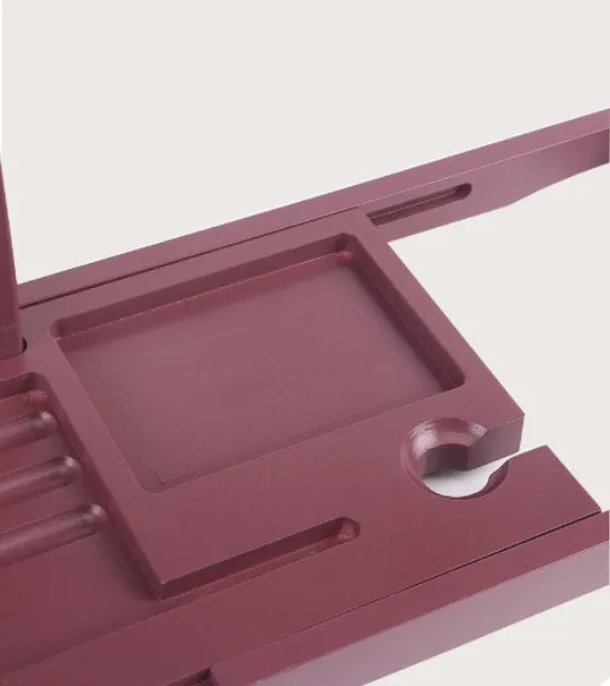 Colored Bamboo Bathroom Tray Expandable Caddy Tray For Bath Tub Wood Bath Tray Bamboo Bathtub