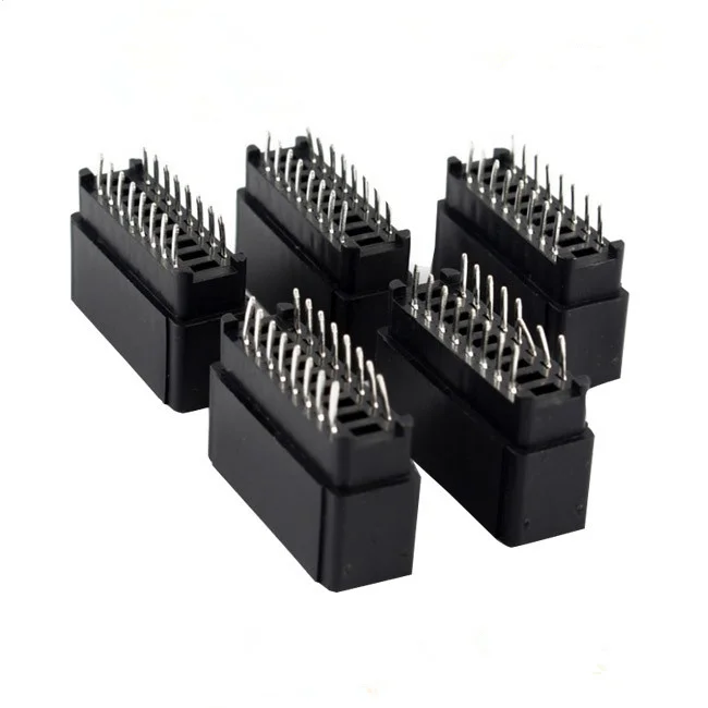 Frc Edge card connector 2.54mm pitch PCI Slot PCB Header Connector 4 8 10 12 16 20 24 30 36 40 44 48 56 60 72 86 90 96 98 100P