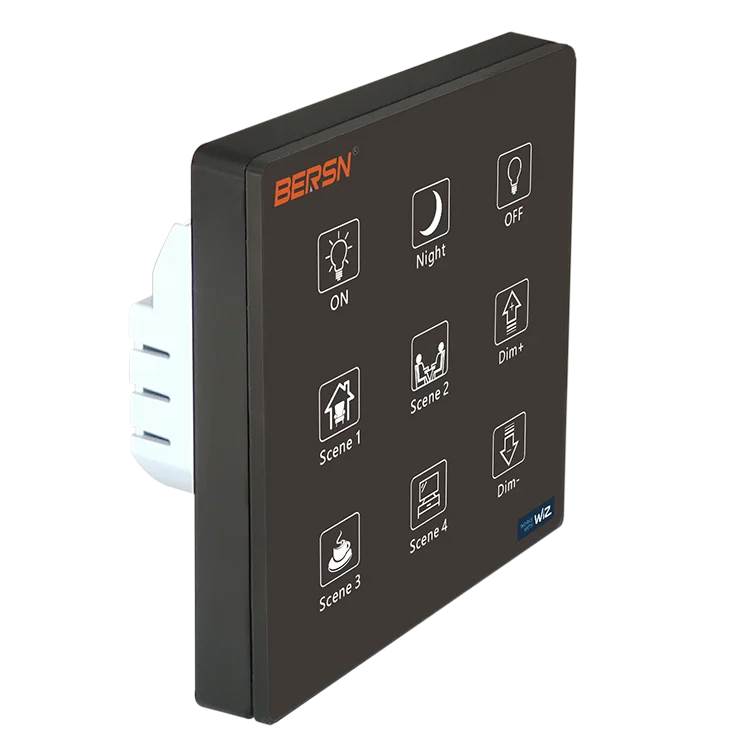 Конкурентоспособная цена и SmartPanel светодиодный контроллер Диммер драйвер Беспроводная настенная сенсорная панель управления с CE ROHS