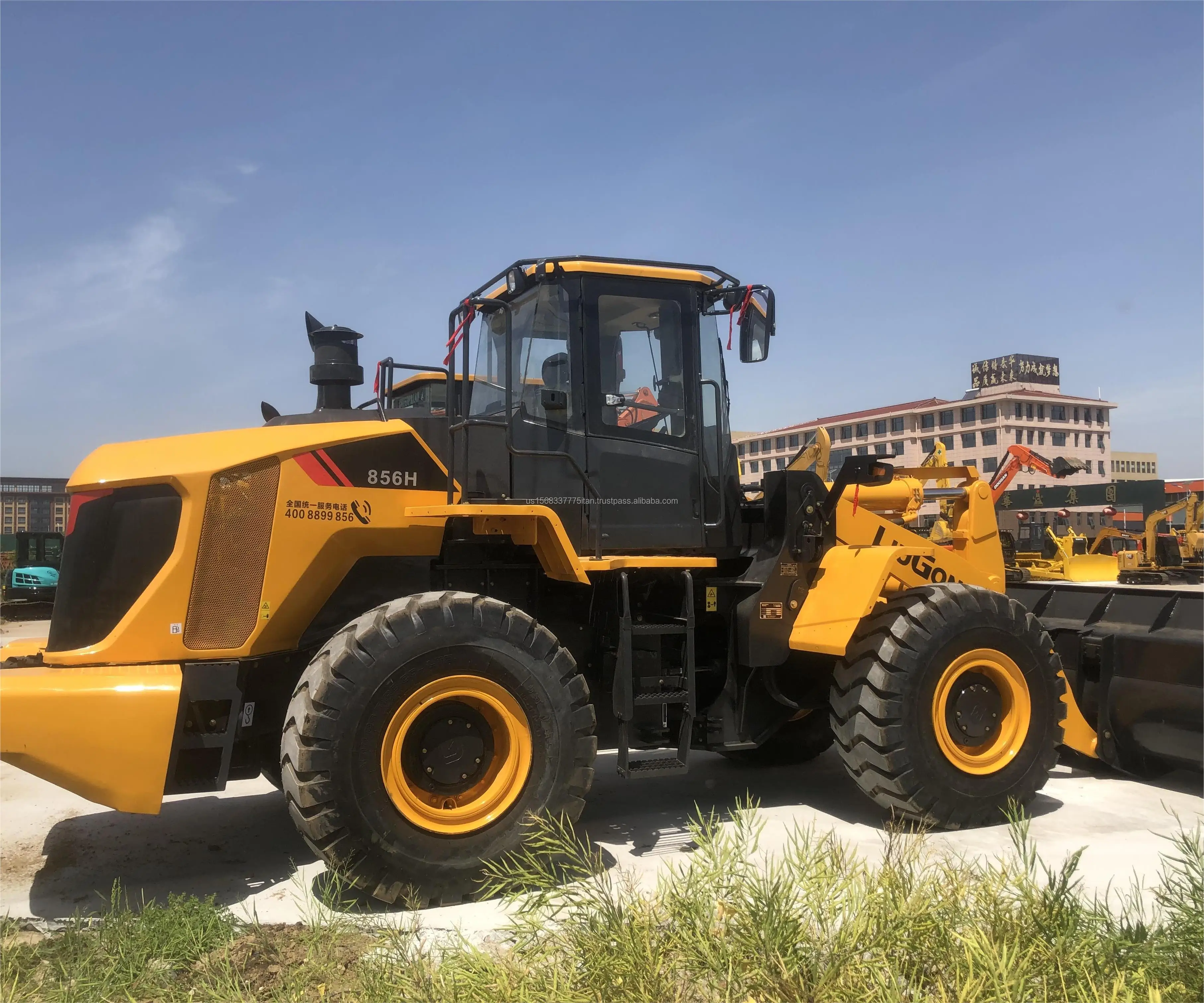LiuGong LG 856H hot selling good condition low price  China building machinery used loader second-hand excellent performance