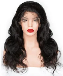Wholesale Body Wave 200 Density Wigs Human Hair 4x1 T Part Wig Virgin Brazilian Human Hair Wig Turkey Pre Plucked with Baby Hair