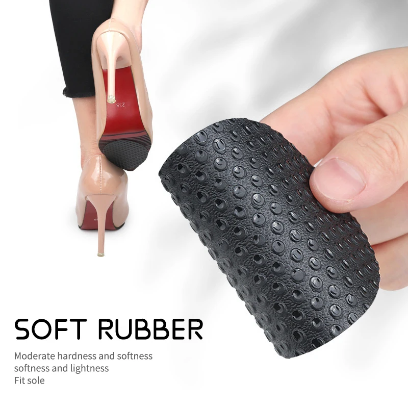 Self-Adhesive Non-Skid Shoe Pads Non-Slip Rubber Cushion Soles Protector Stickers for Men and Women