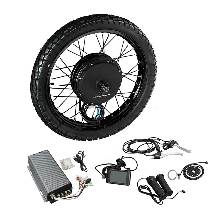 Ablebike 19/21 дюймов 5000 Вт Мощность 100a бомбардировщик Электрический велосипед enduro комплект