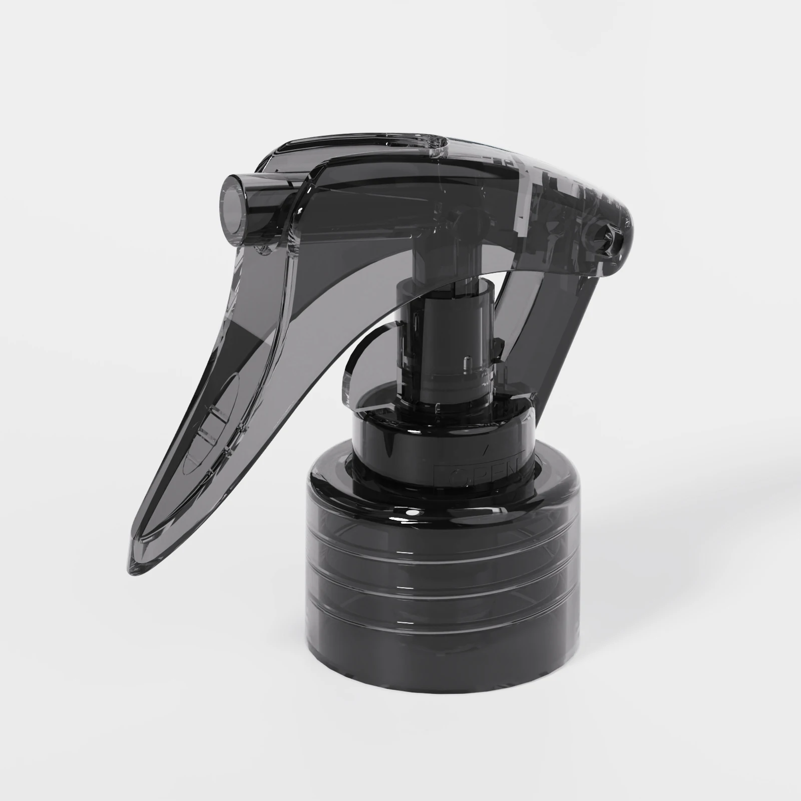 Ningbo Factory Black 20/410 24/410 28/410 Trigger Spray All Plastic Chemical Resistant Sprayer Pump black spray trigger