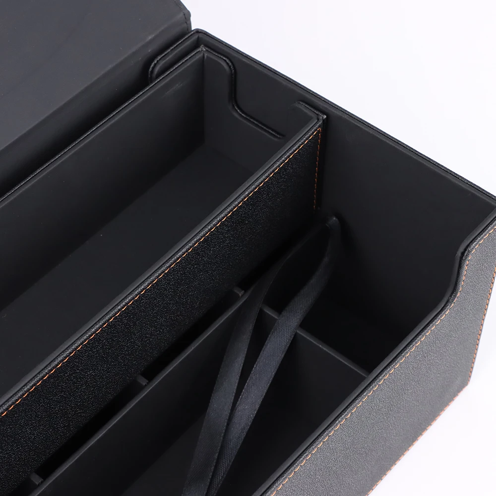 7 in 1 Big Card Storage Box For Trading Cards Magnetic Closure TCG Storage Deck Box For MTG PRG Trading Cards with 5 small boxs