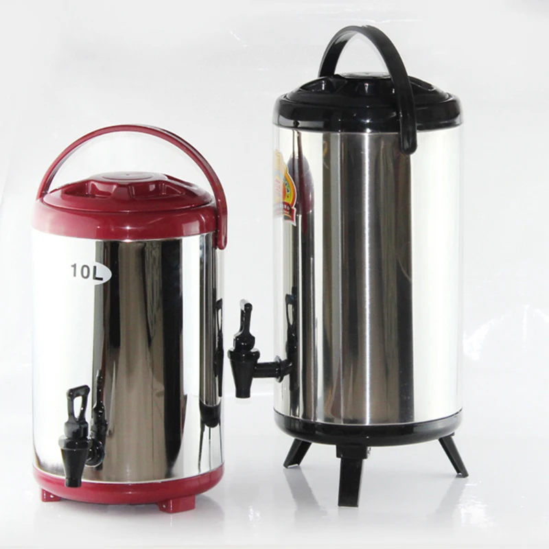 Wholesale Milk Tea Bucket Insulation Barrel with Stainless Steel