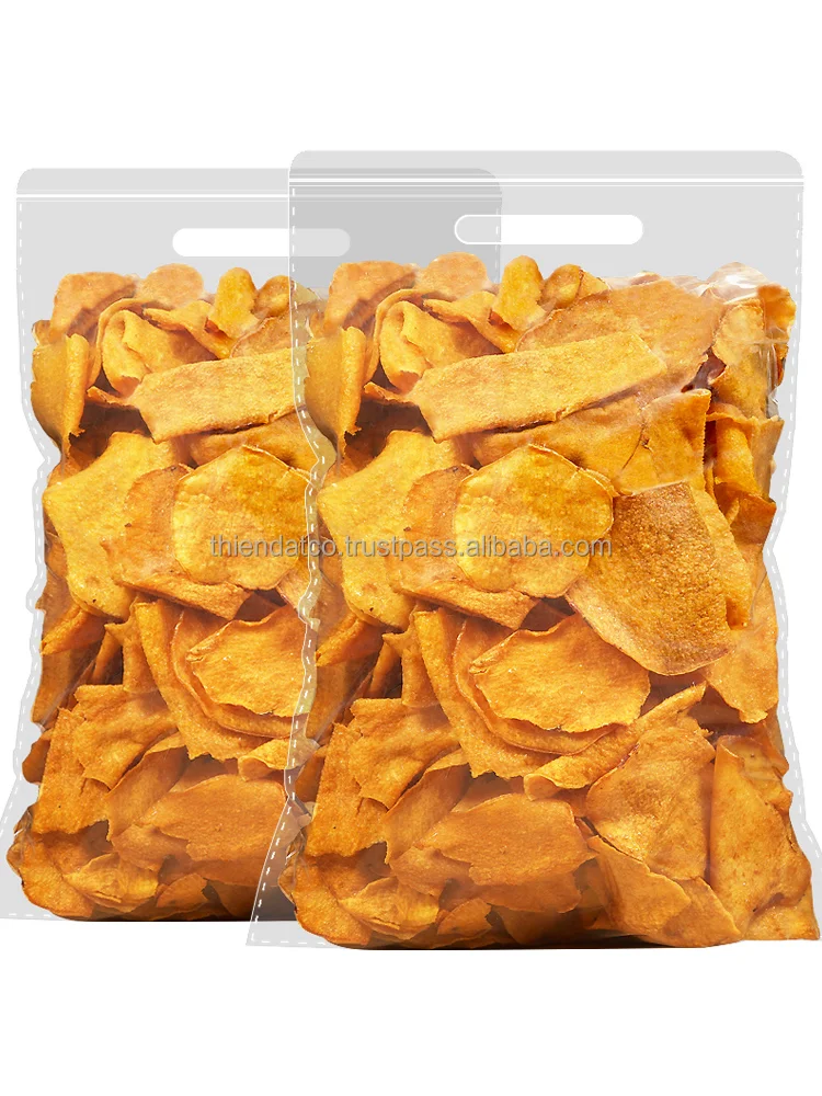 VIETNAM CRISPY DEHYDRATED DRIED YELLOW SWEET POTATO CHIPS