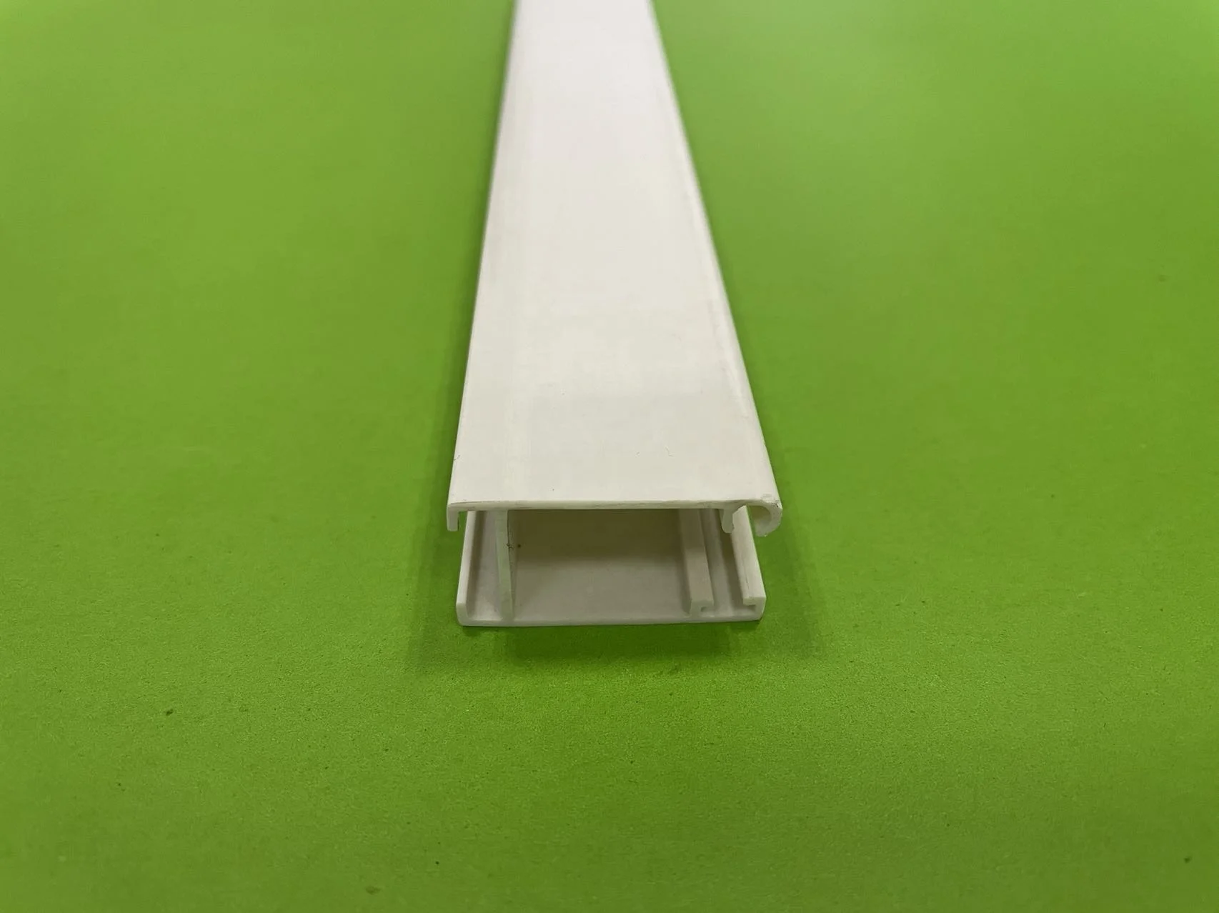 High quality pvc sliding curtain track side PVC Profile Roller Blinds PVC fabric wall track curtain rail