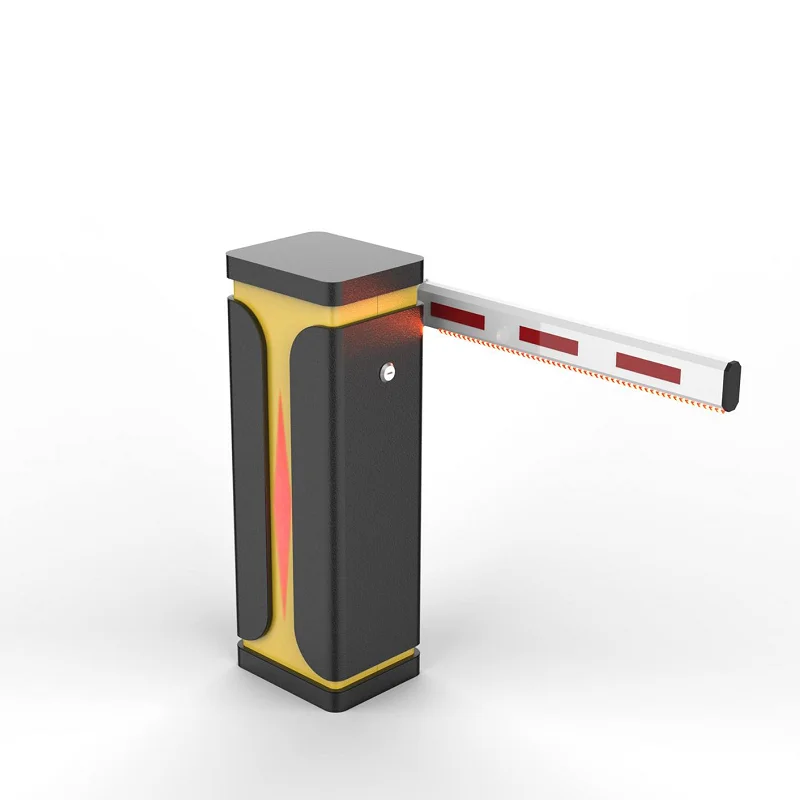 S10 DC Brushless servo barrier gate, toll gate 0.6sec/0.9sec to 6 sec adjustable