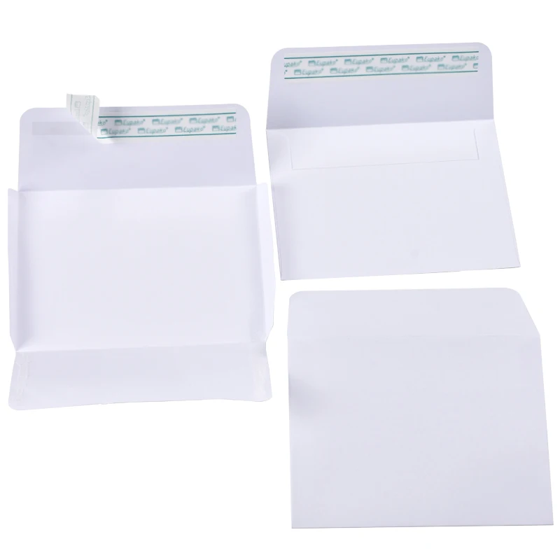 A2 A6 A7 Chinese manufacturer factory envelope custom  paper envelope with self adhesive  peel and seal