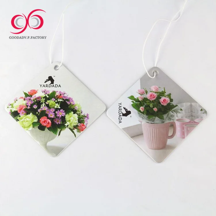 car custom made hanging airfreshner auto fragrance paper car air freshener,car air freshener paper