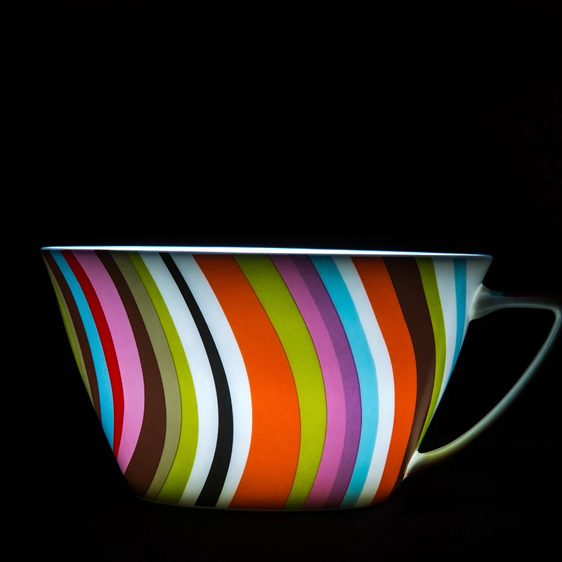 Large Capacity Breakfast Mug / Ceramic Bone China Dinnerware Soup Bowls