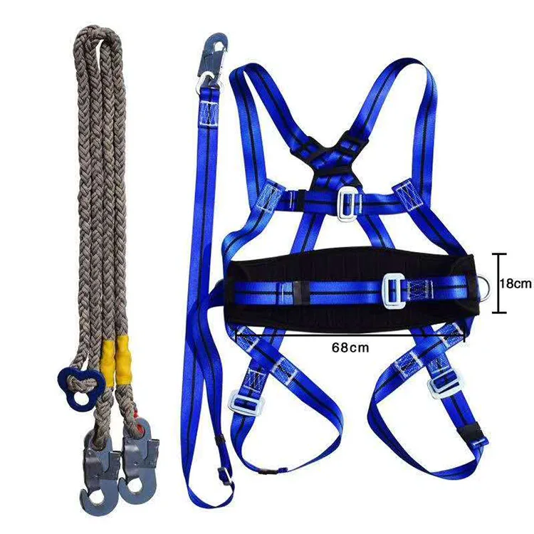 Rope Access Climbing Harness Full Body Safety Harness Belt DRT Rescue