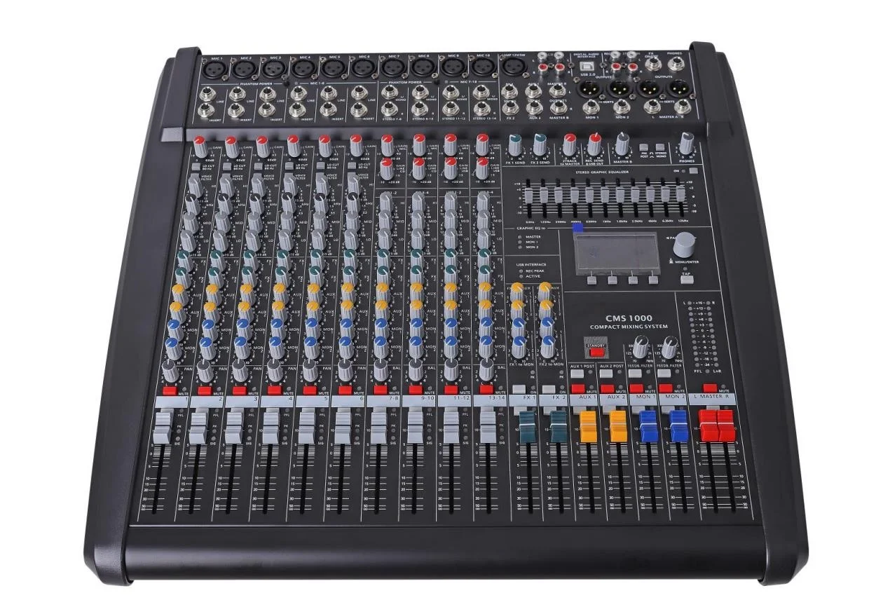 Высококачественный 1:1 DSP CMS1000-3 профессиональный аудио микшер консоль микшер CMS1000-3