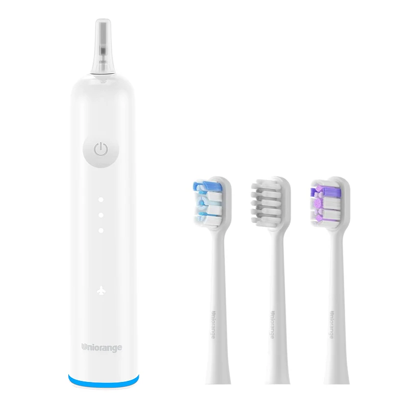 Dual-Action Brushing Sonic Wave electric toothbrush vibration oscillating rotating power toothbrush wave
