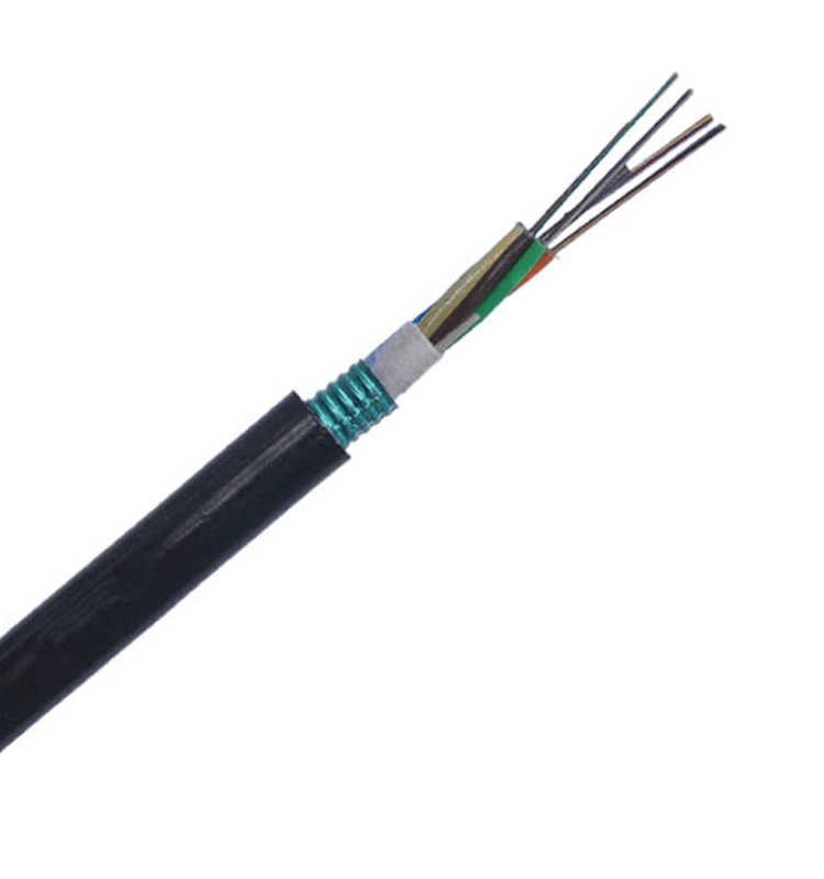 Factory GYTS single mode outdoor 1km 2 core fiber optic cable price cheap