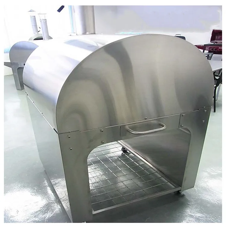 Деревянная печь для пиццы из нержавеющей стали, традиционная кирпичная печь, печь для пиццы, фруктов, деревянная печь для пиццы