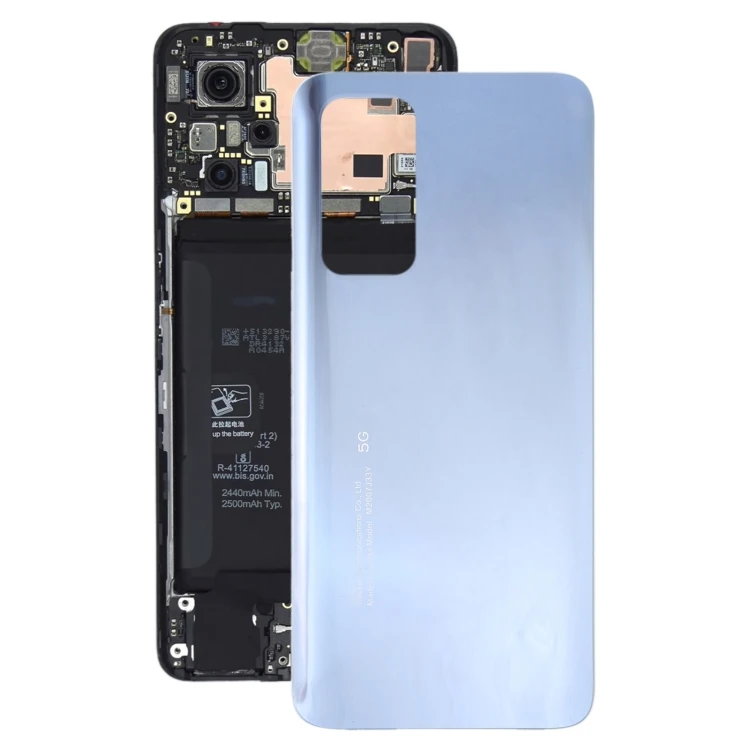 Стеклянная задняя крышка аккумулятора для Xiaomi Redmi K30S/Mi 10T/Mi 10T Pro по