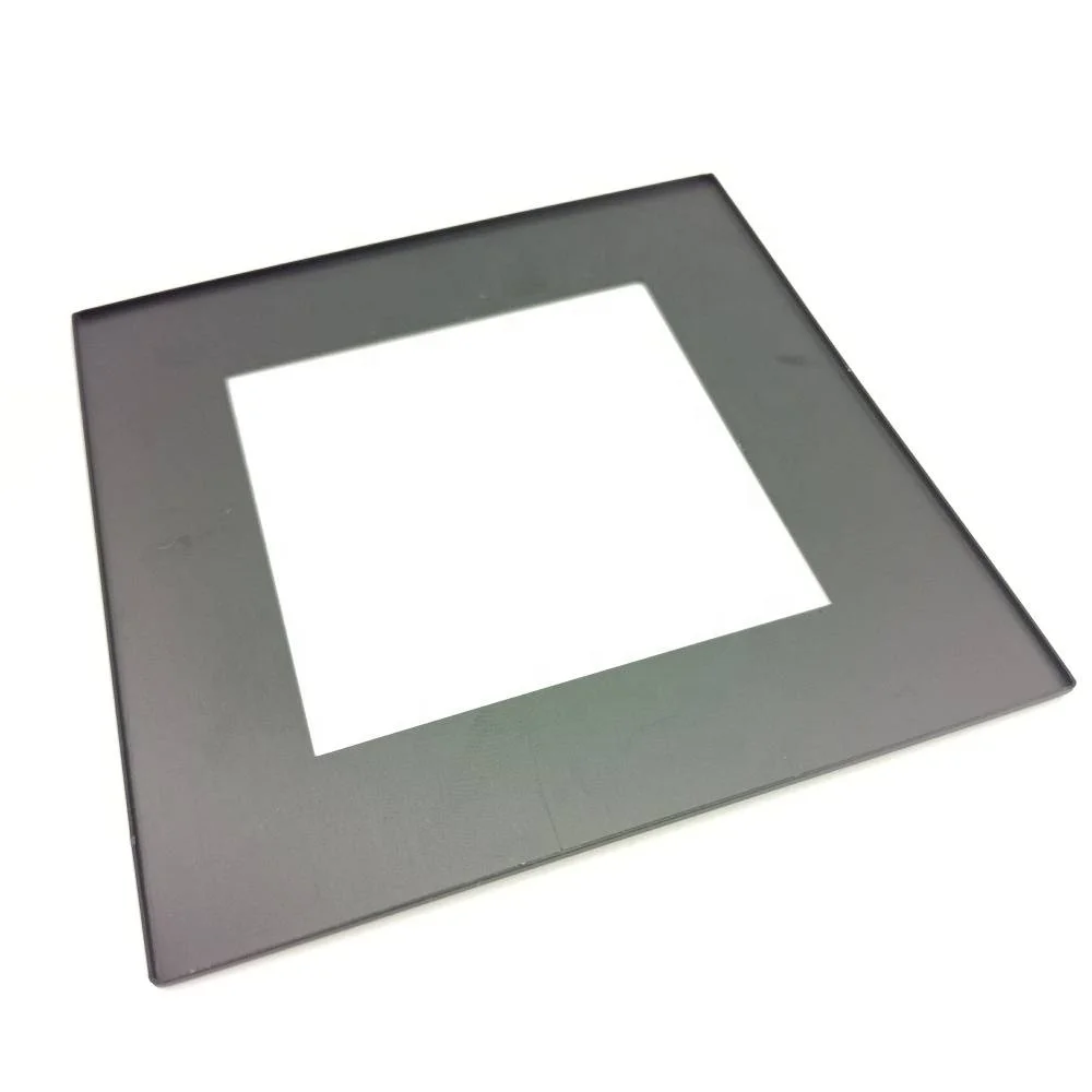 custom OEM stamping metal Aluminum Bezel frame Window for LCD, LED, TFT Displays