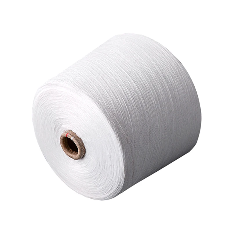 Manufacturers supply mix yarn 34/1  60% cotton 40% polyester yarn for knitting