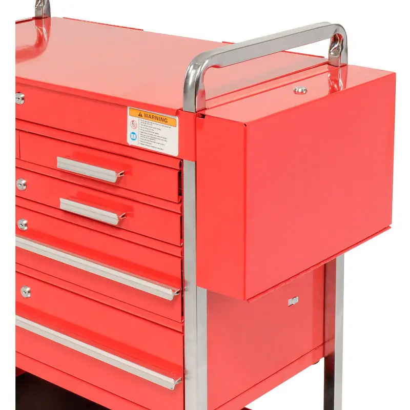 cheap tool storage box trolley cart with 5 drawers drawer roller cabinet mobile tool cabinet 