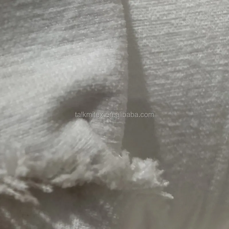 High quality Bamboo grey Cotton Fabric Popular Exports 100% polyester greige fabric