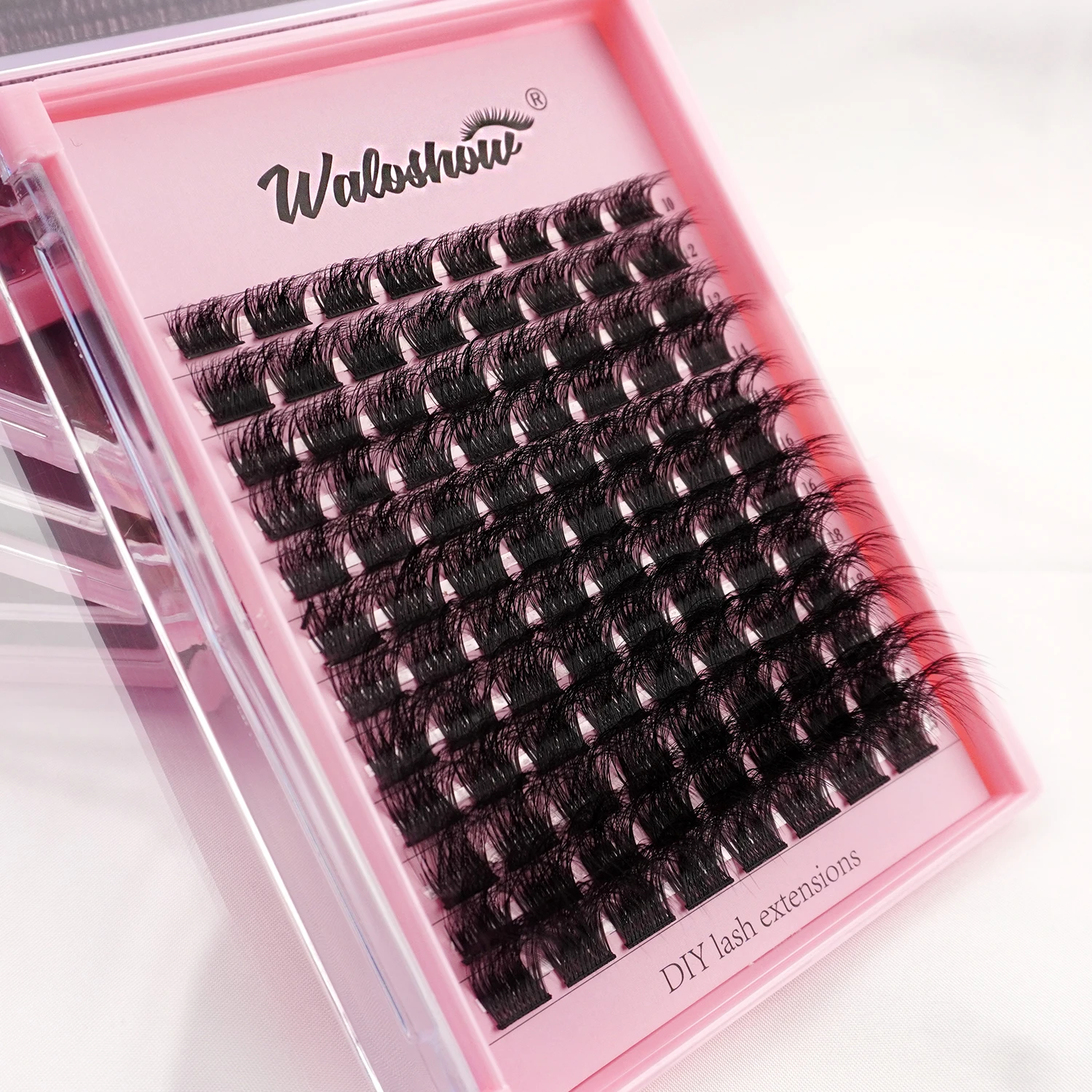3D Cluster Lashes Custom Kit Volume DIY Lash Extension Kit Wholesale