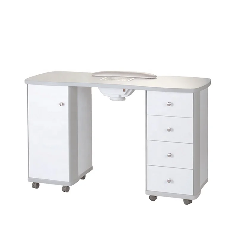 KIKI NEWGAIN Cheap Beauty Salon Furniture Portable Nail Salon Durable Manicure Table