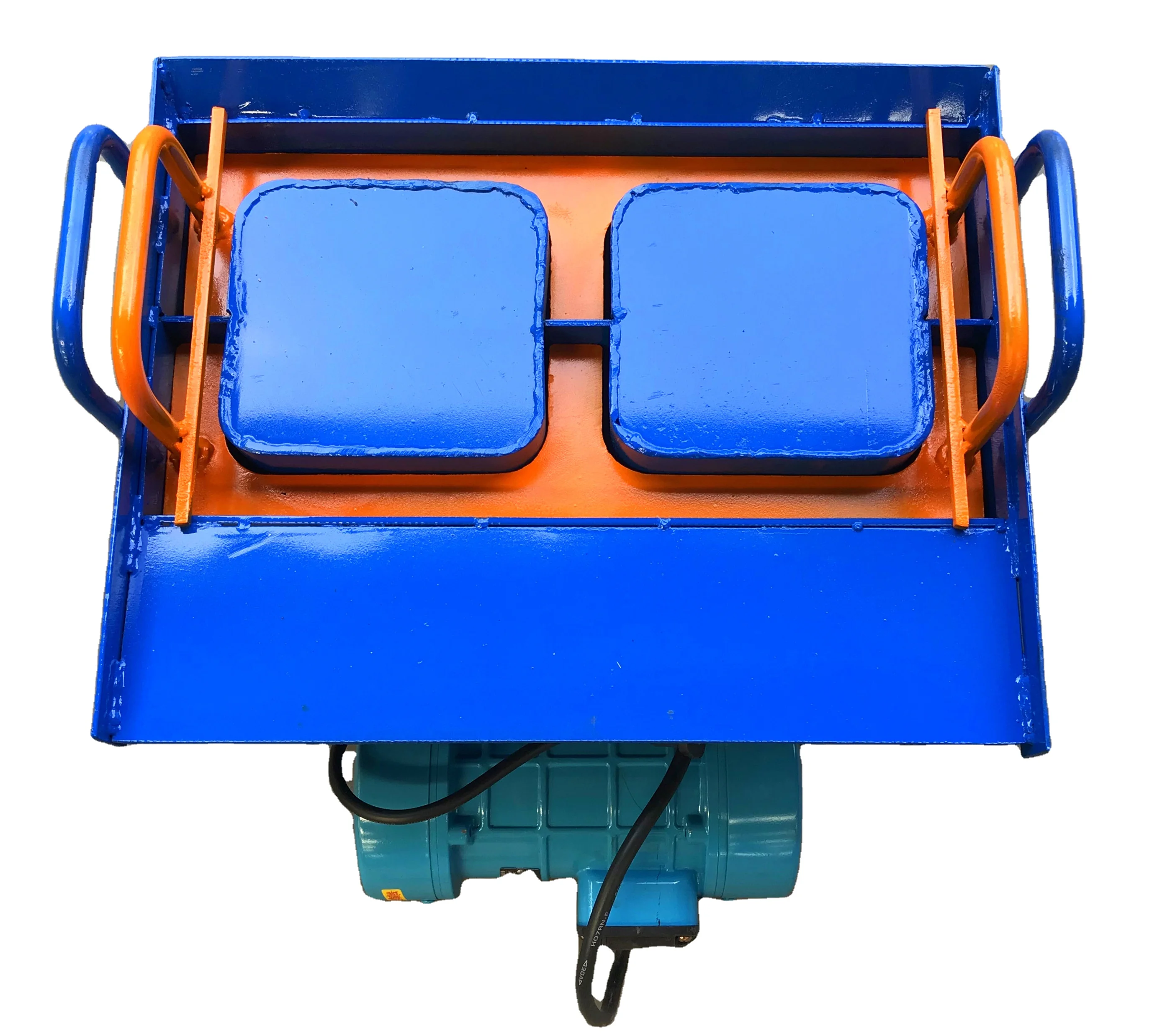 Manual concrete block moulds for making concrete retaining wall block molds