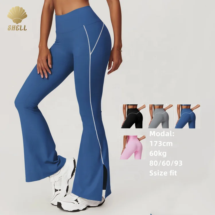 Леггинсы с треугольной полоской