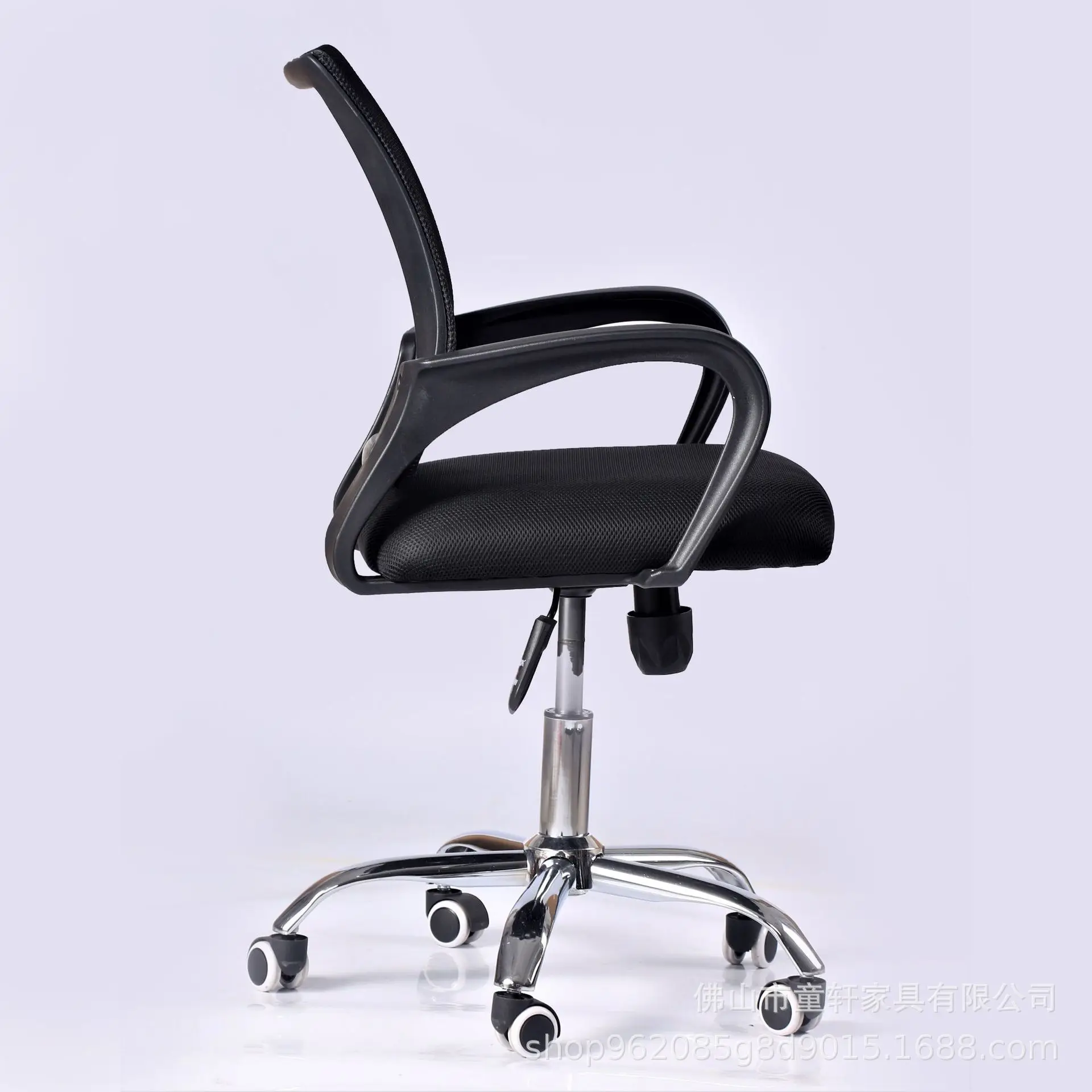 aluminum office armless office chair table and chairs cross legged office  with wheels