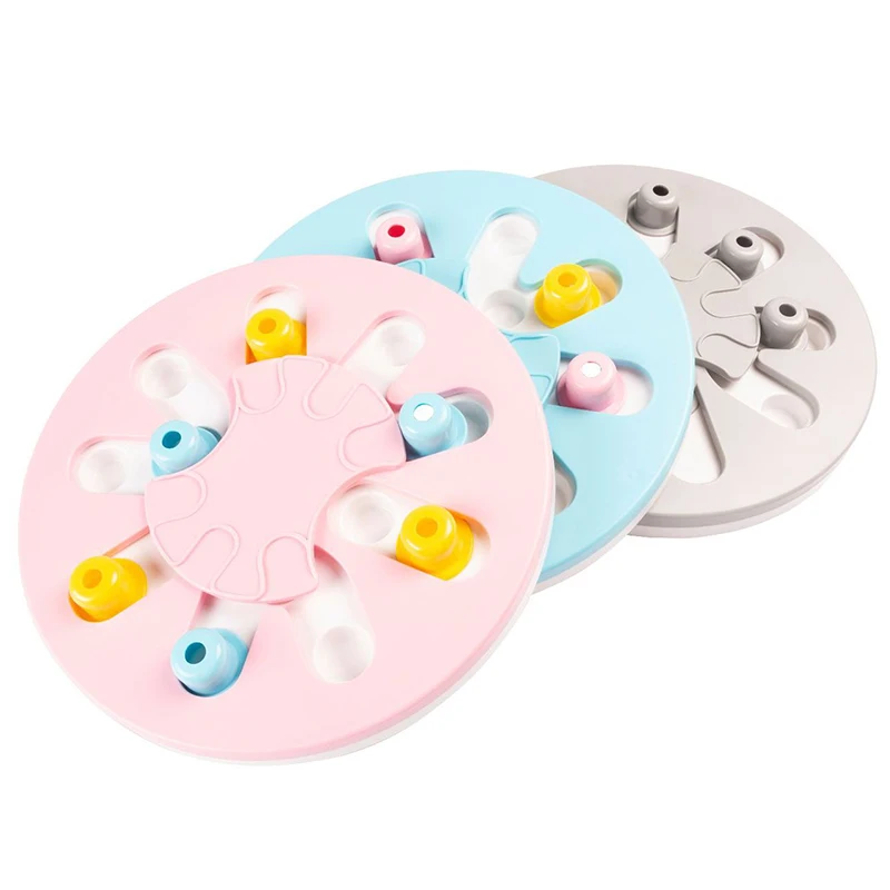 Manufacturer Wholesale New Design Dog Puzzle Toys Eco-friendly Plastic Interactive Dog Toy