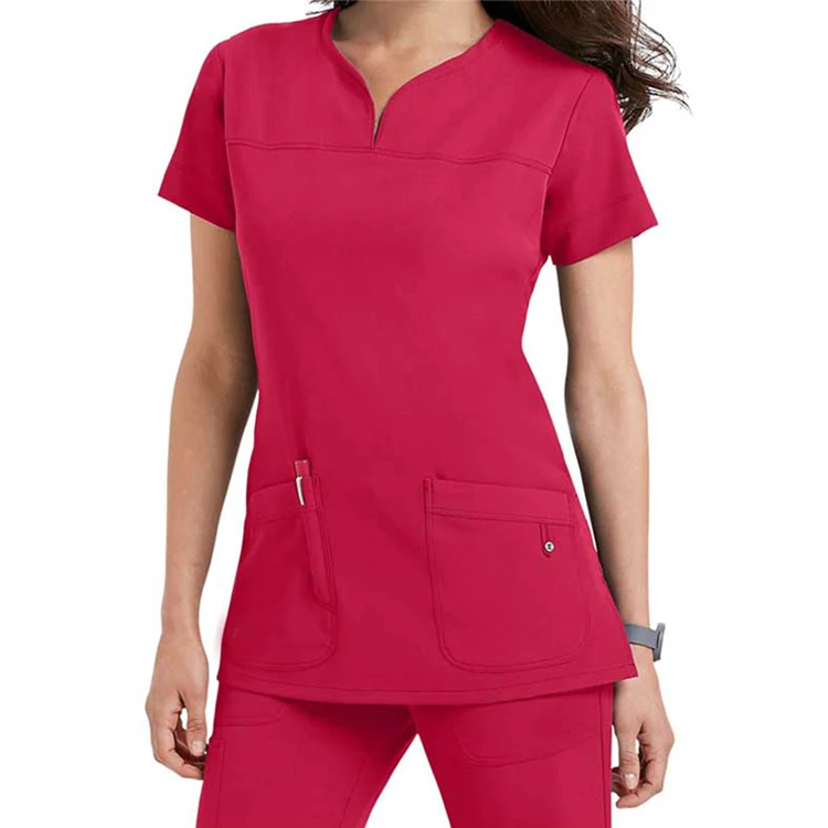 Hot Selling Hospital Uniforms For Woman And Male Doctor Scrubs Set Uniform Medical Scrub Navy Blue