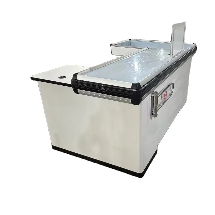 supermarket display multi-type supermarket equipment checkout counter cashier desk for shopping market