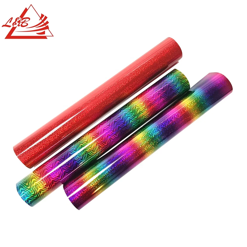 L&B Durable Waterable  Multi Opal Color Permanent Craft Cutting Adhesive Vinyl  Sheets Rolls for Cricut Maker 3