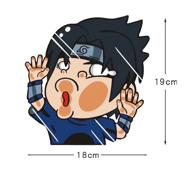 Outdoor Use Removable Custom Logo Anime Die Cut Vinyl Decal Car Stickers Transfer Window Stickers