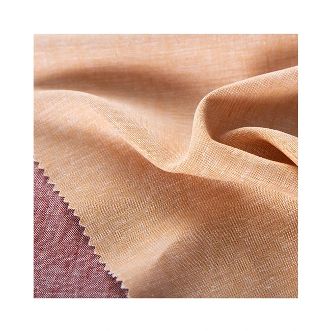 
Modern Design different color plain weave fabric linen and rayon fabric 