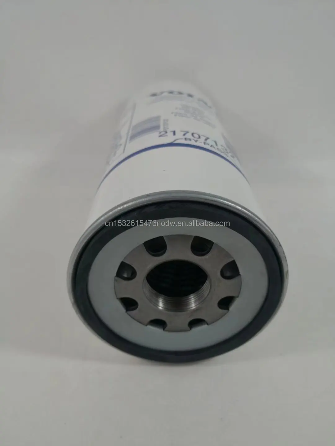 Factory spot sales 21707132 pump truck oil filter element, heavy-duty mechanical filter element, metal shell filter element